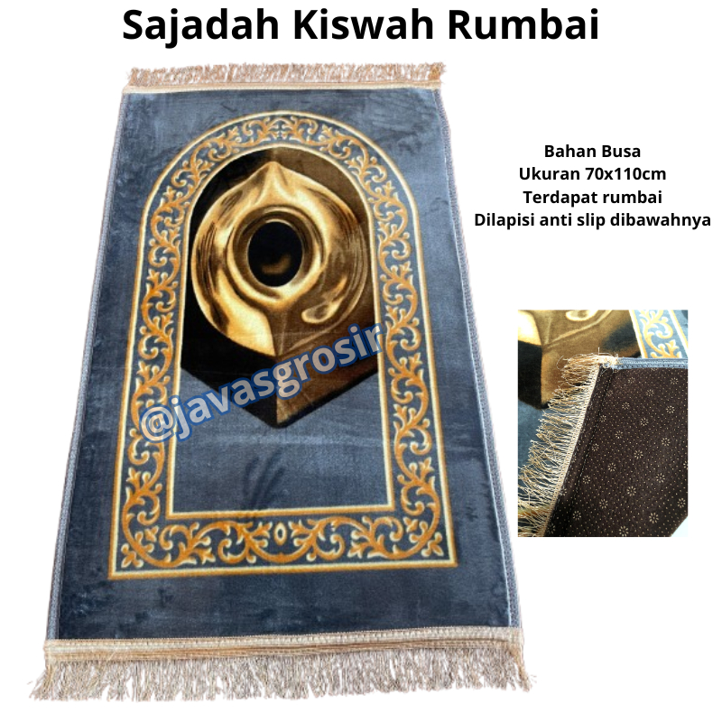 Sajadah Kiswah Sajadah Busa Turki Premium Sajadah Turki Rumbai