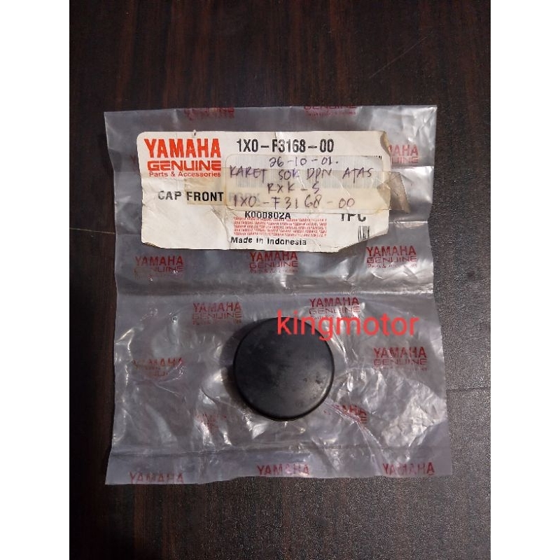 KARET TUTUP AS SHOCK DEPAN ATAS RXKING RX KING RXK RXS ORI ASLI ORIGINAL YAMAHA