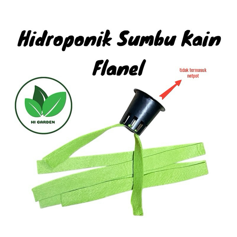 Sumbu Flanel Hidroponik Sumbu Untuk Netpot hidroponik