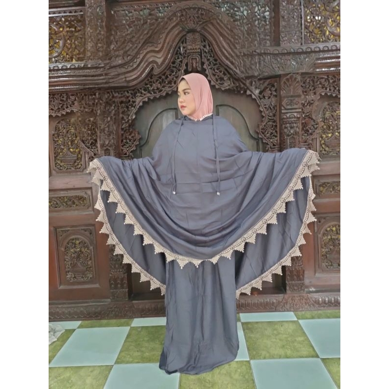 Mukena rayon premium Mukena renda mukena rayon premium terbaru mukena 2 in 1 mukena rayon mukena ray