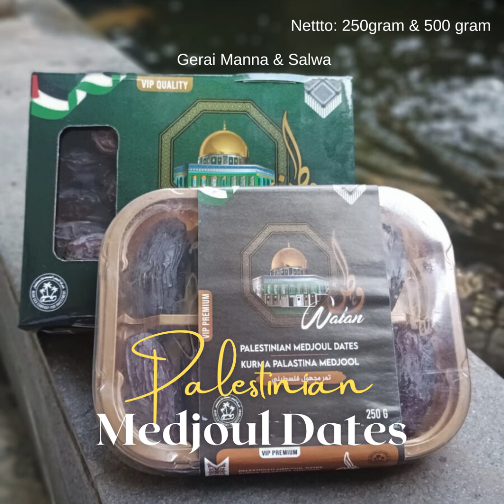 

Kurma Medjol Watan Palestine 250 gram dan 500 gram