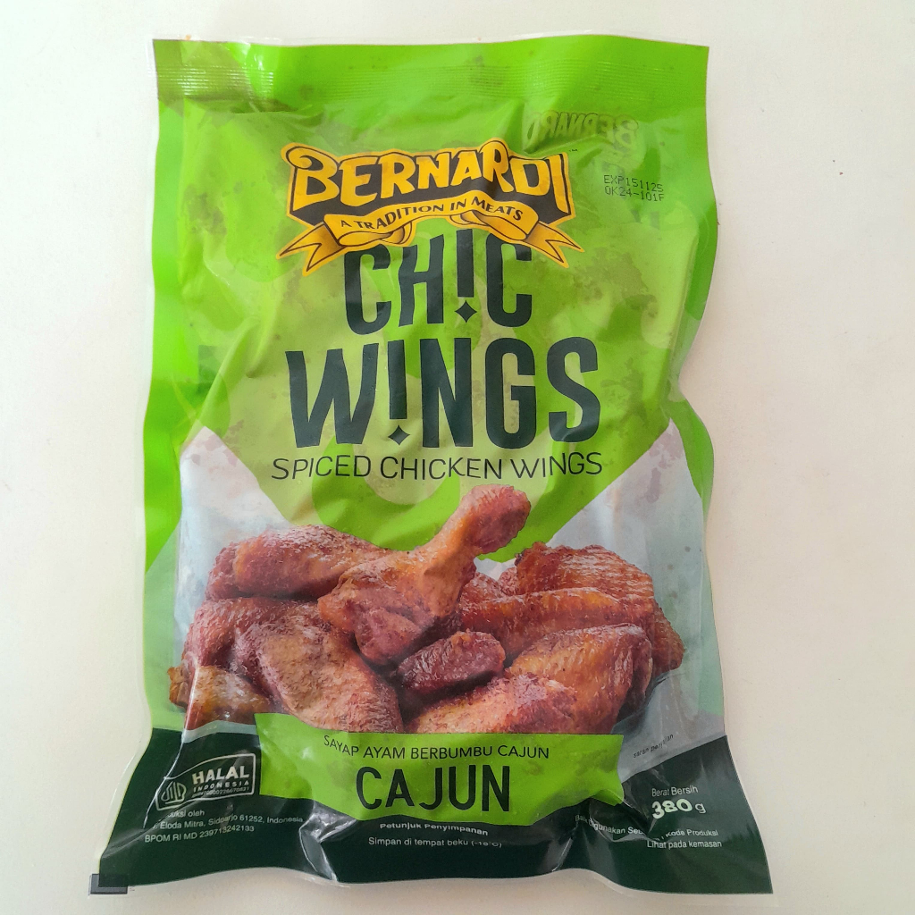 

BERNARDI cajun spicy chic wing 380gr