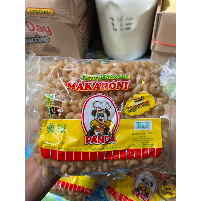 

Kerupuk Bawang Makaroni Panda