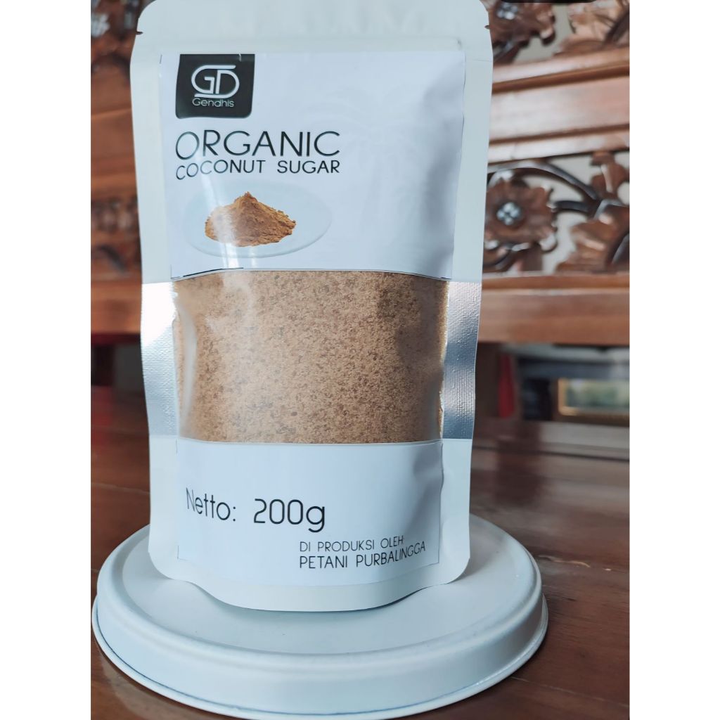 

GENDHIS Serbuk Gula Kelapa Organik 200g | Organic Coconut Sugar | Gula Kelapa