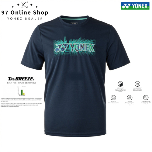 Kaos Badminton / Baju Badminton YONEX 1865|LOGO SPESIAL T-Shirt YONEX|100% Original Guarantee|NEW|