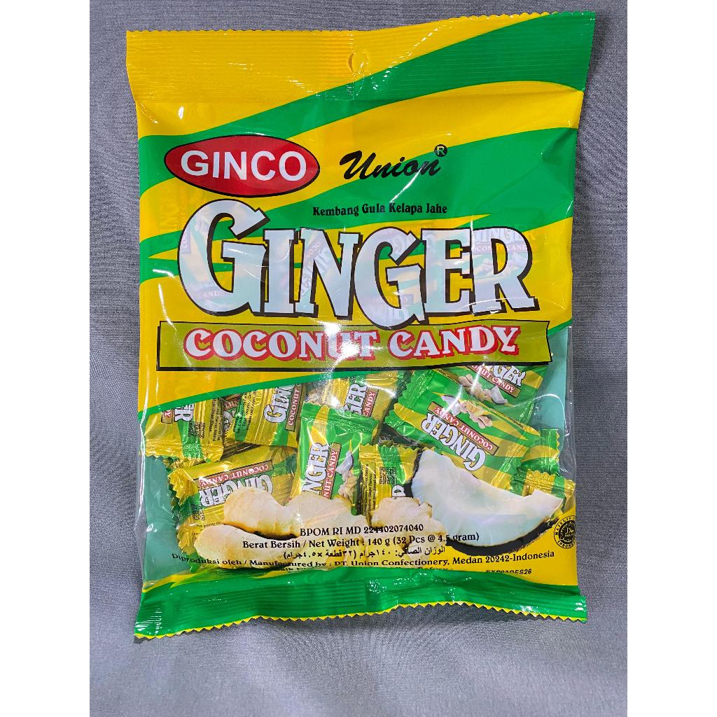 

PERMEN GINGER COCONUT CANDY GINCO 32 BTR 1 BKS