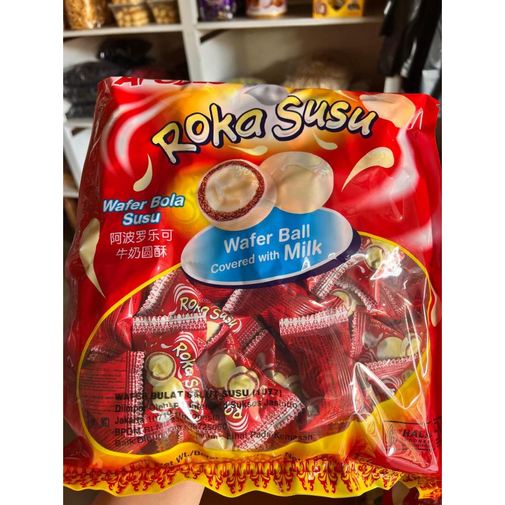 

Apollo Roka Susu Wafer Bola 50pcs (300gr)
