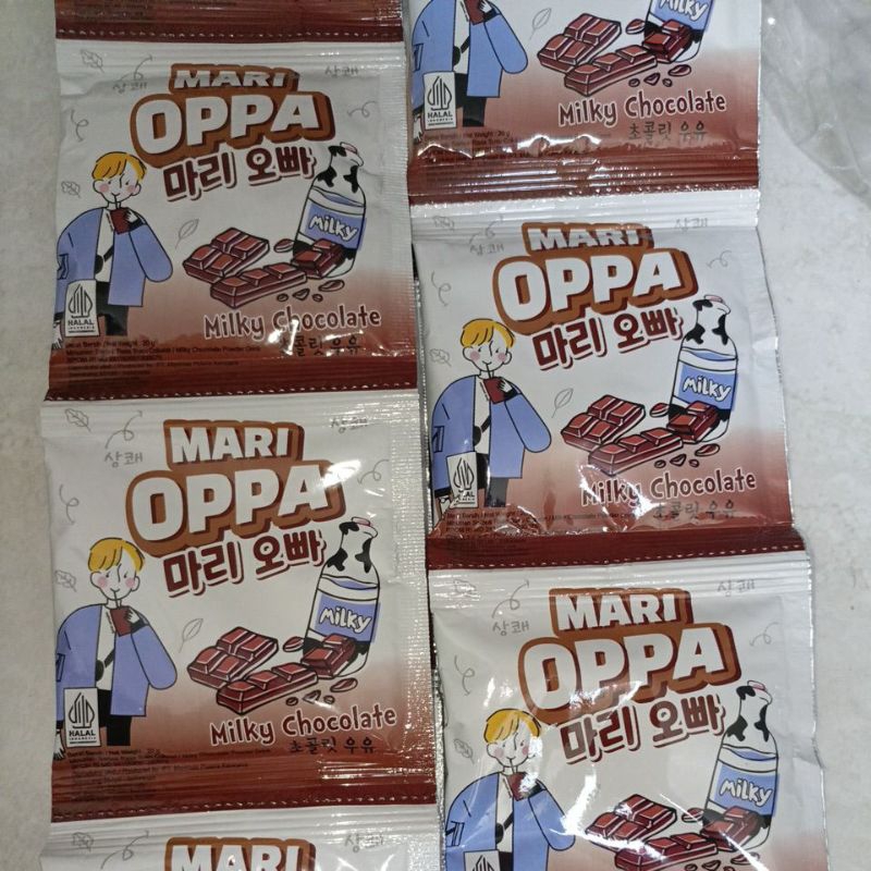 

MARI OPPA renceng minuman susu ala korea