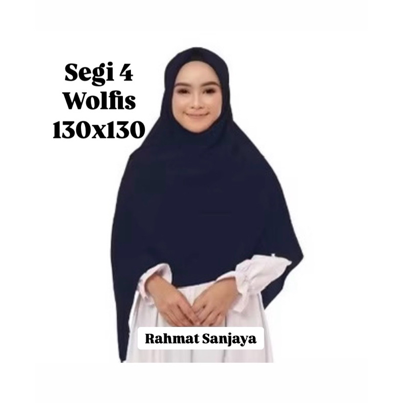 SEGI EMPAT JUMBO 130X130 BAHAN WOLFIS PREMIUM ORI RAHMAT SANJAYA