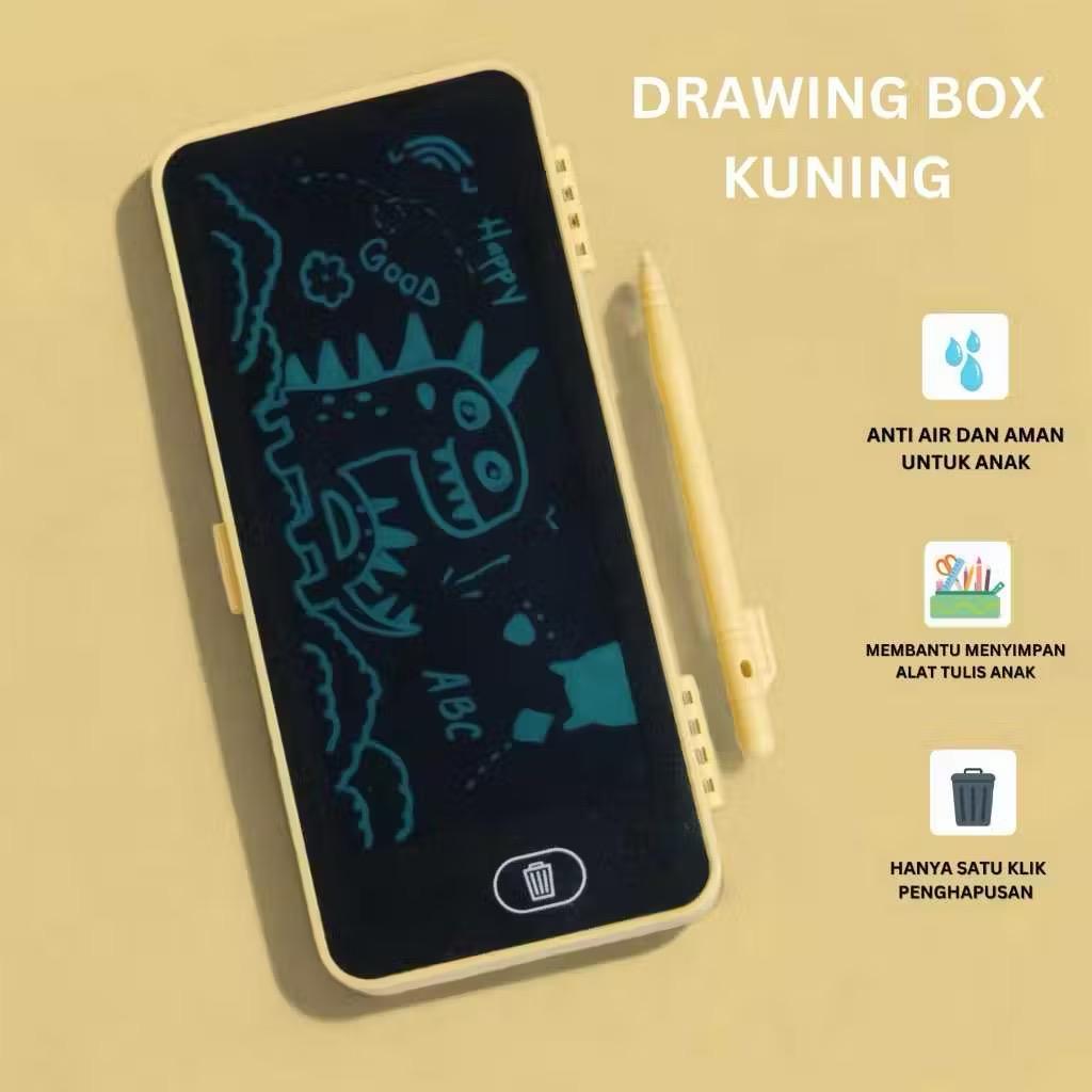 

<M.A> DRAWING BOX 2 IN 1 LCD KOTAK PENSIL DAN PAPAN CORET KREATIF ANAK DIGITAL PAD EDUKASI / KOTAK PENSIL DRAWING BOX 2 IN 1 LCD PAPAN CORET KREATIF ANAK DENGAN DIGITAL PAD EDUKASI / TEMPAT PENSIL 2 IN 1 LCD PEN CASE DRAWING PAD PENCIL BOX ANAK WRITING
