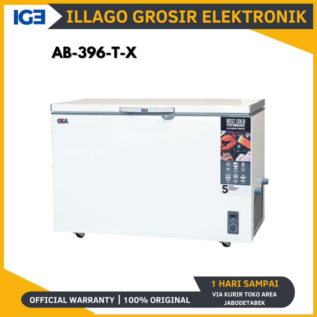 GEA AB-396-T-X Chest freezer 386L AB-396T-X AB-396TX