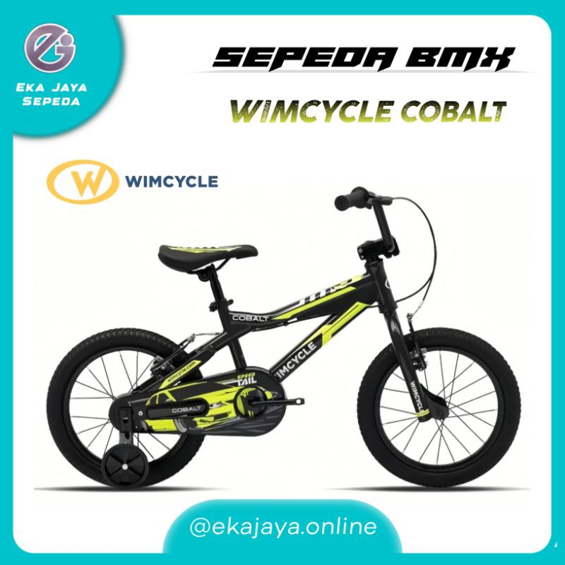 Sepeda Anak Laki Laki BMX 16 Inch WIMCYCLE Cobalt