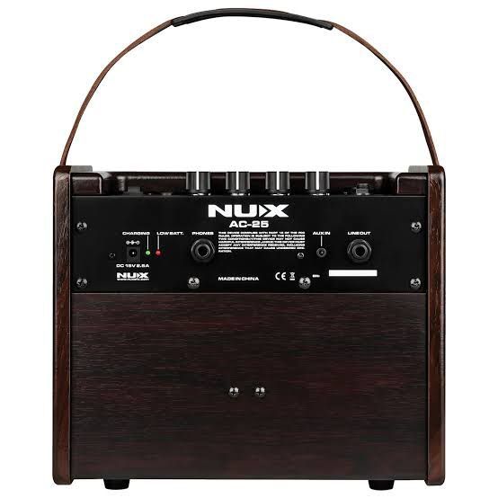 Acoustic Amplifier NUX AC 25  With Bluetooth Portable Battery-Operate