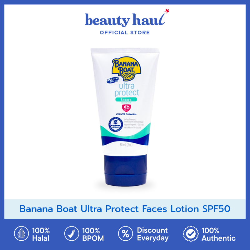 BANANA BOAT Ultra Protect Faces Lotion SPF50 60ml