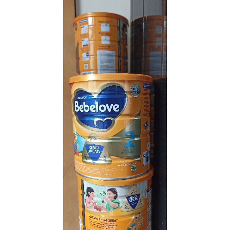 Kaleng Bekas Susu Formula Bebelac/Bebelove 800 gram