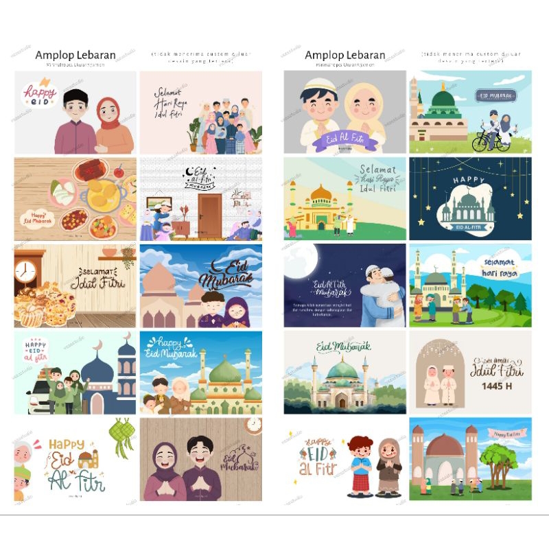 

10 pcs Amplop Lebaran Premium Tebal [Pre Order]