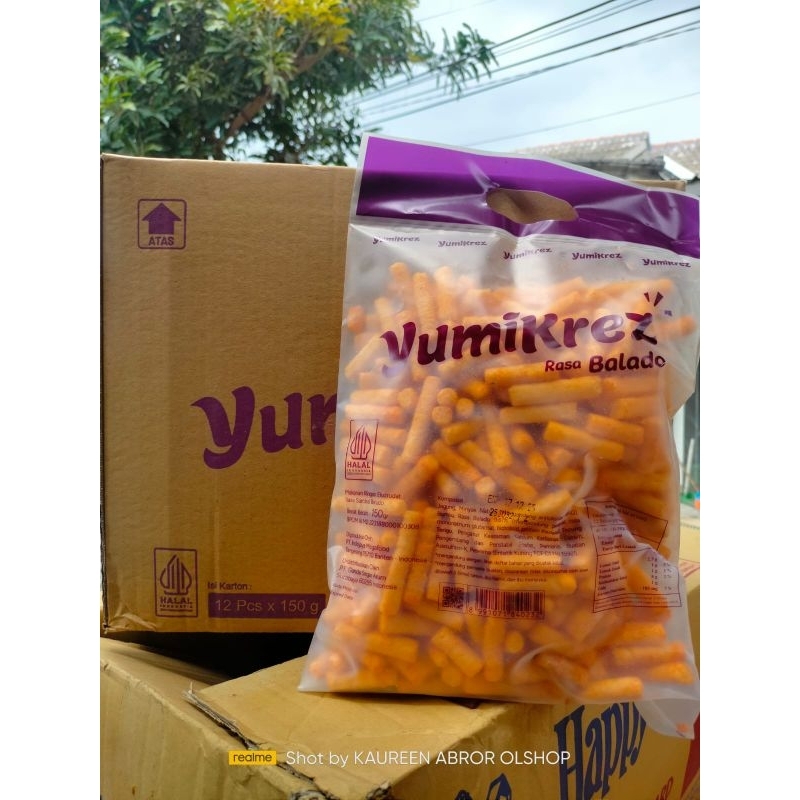 

Snack Yumikrez rasa Balado Murah