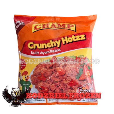 

CHAMP Crunchy Hotzz LV 5 300gr - Kulit Ayam Pedas Level 5