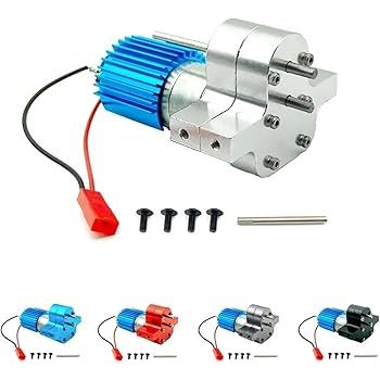 WPL Metal Transmission Gearbox 370 Motor B14 B24 C34 MN MN45 MN90