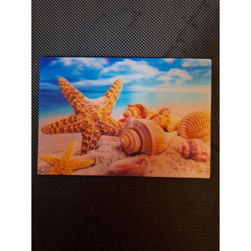 

kartu pos 3D bintang laut/ 3D postcard