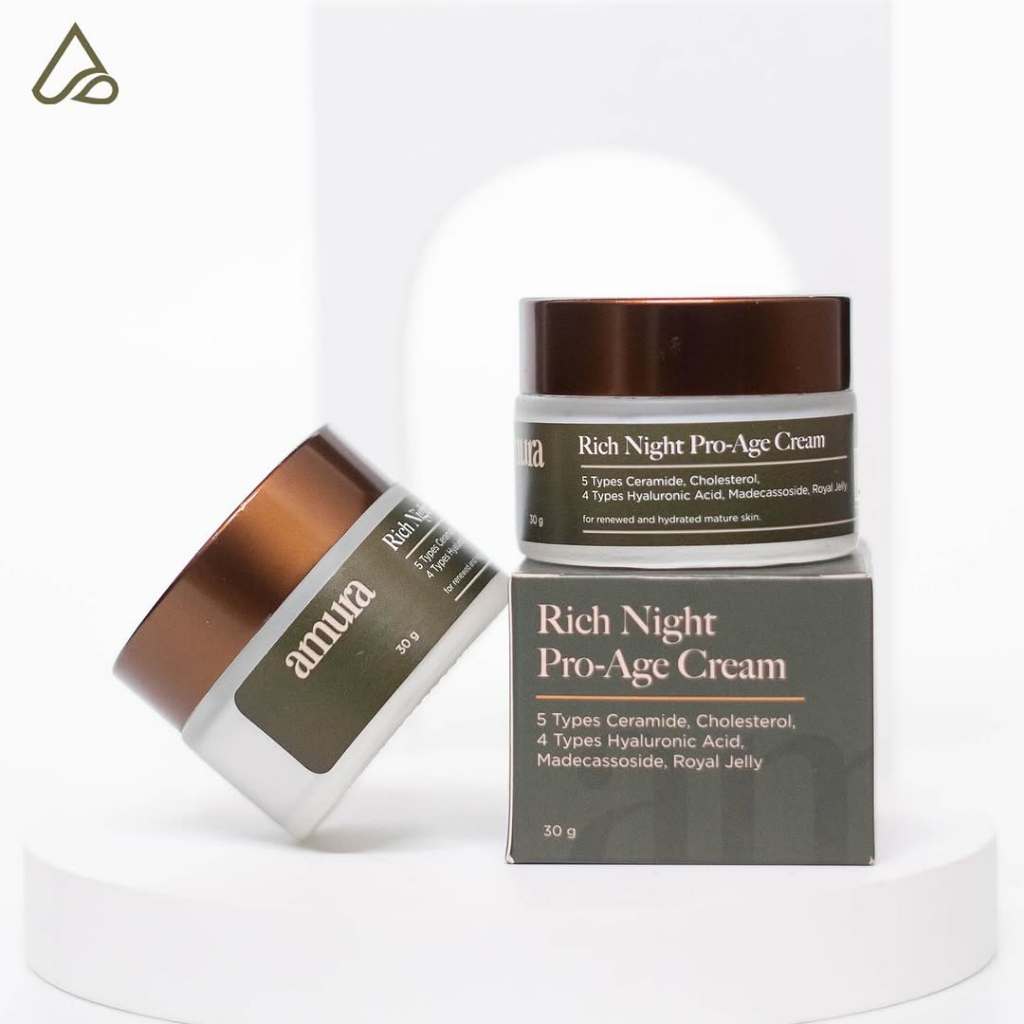 Amura | Rich Night Pro-Age Cream | Cream Malam Amura | Ori
