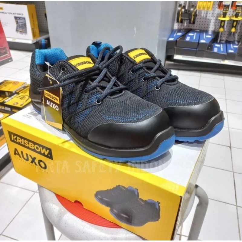 Sepatu Safety Krisbow Sporty Auxo Original