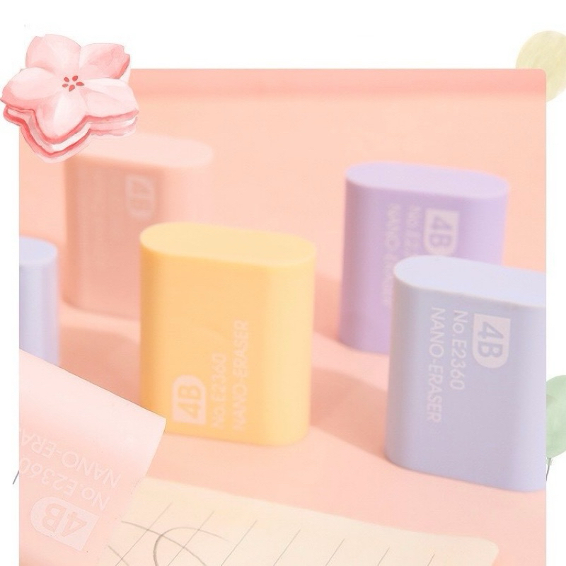 

Penghapus eraser 4B nano eraser cute colorfull #MY0