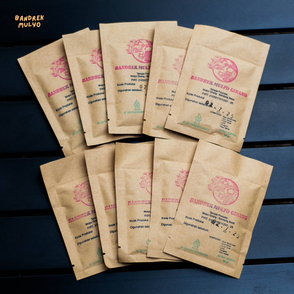 

Bandrek Mulyo Khas Bandung Jawa Barat 10 Sachet