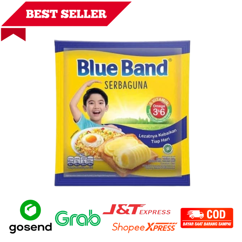 

Margarin Blue Band Mentega Serbaguna Fresh 200gr Freshmart Go