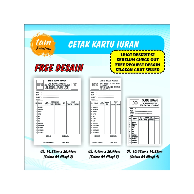 

Cetak Kartu Iuran