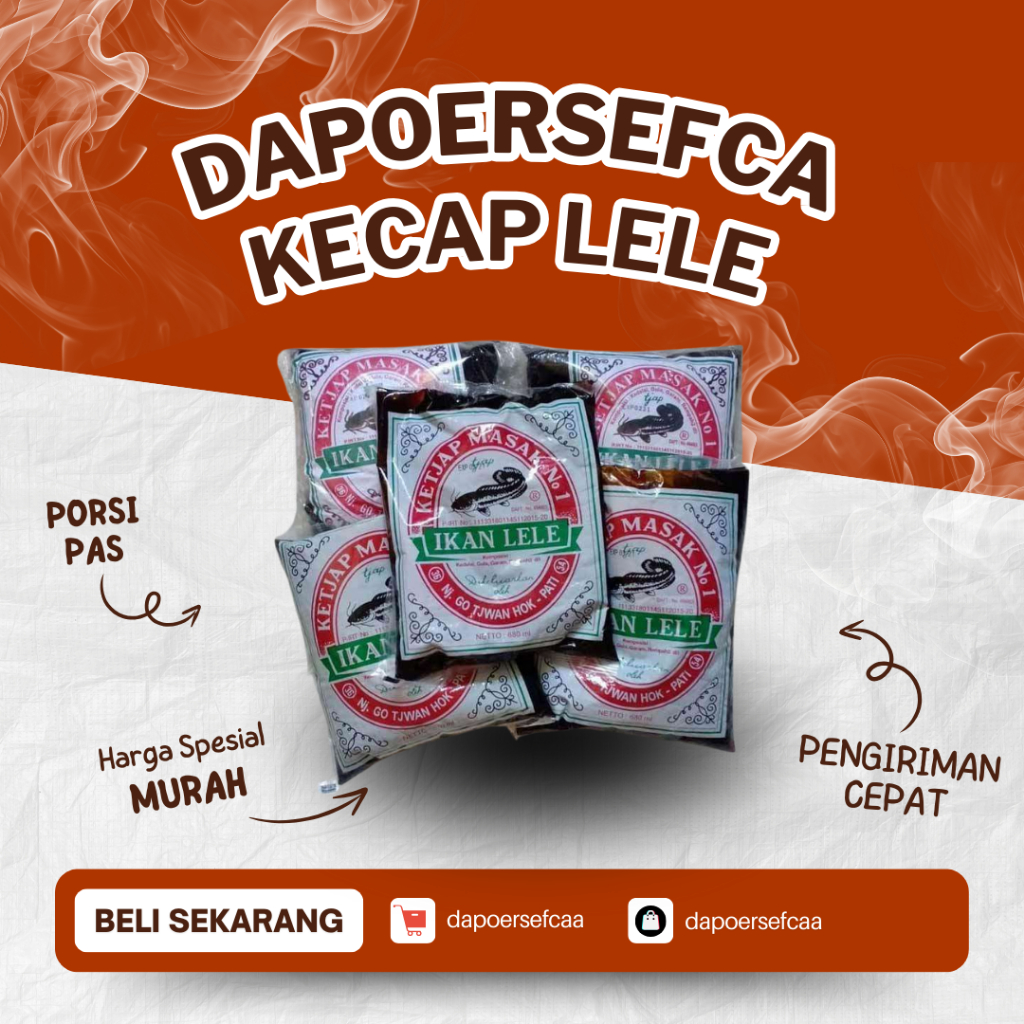 

Kecap Lele Manis Khas Pati