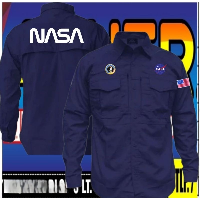 Kemeja tactical NASA baju tactical Seragam tactical NASA kemeja NASA baju NASA seragam NASA Pdh nasa