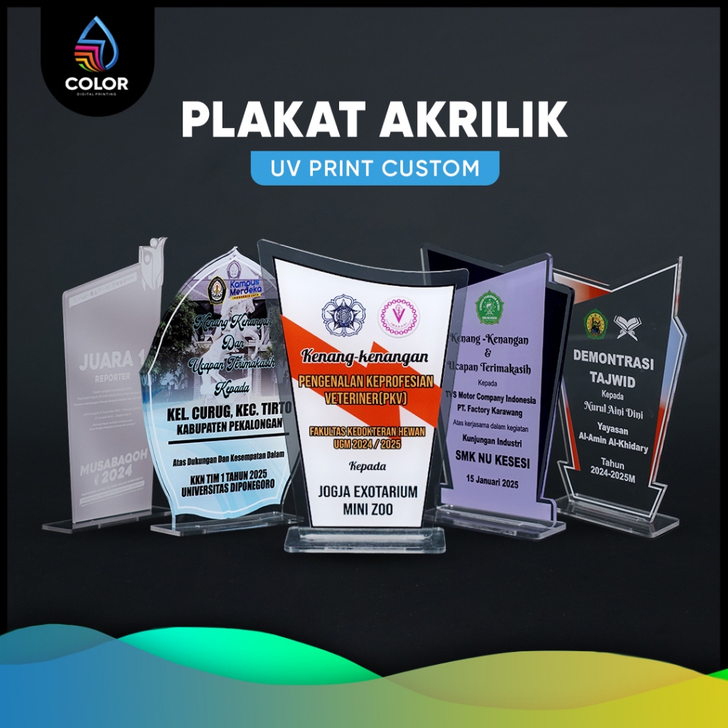 Plakat Akrilik Custom Plakat Custom Print UV