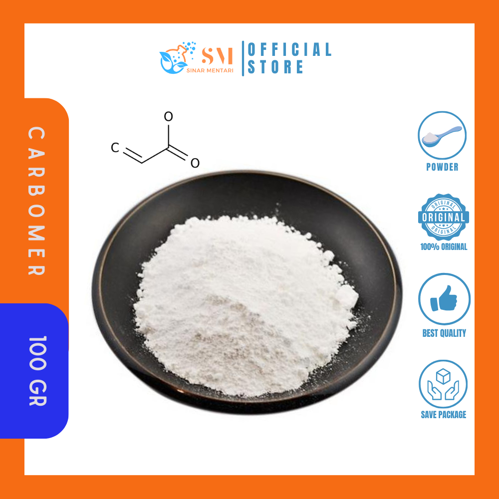 

Carbomer Powder / gelling agent per 100 GR