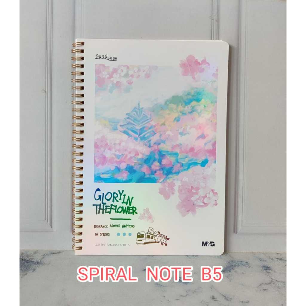 

Notebook B5 M&G APNDG023 Gloryin Theflower Spring