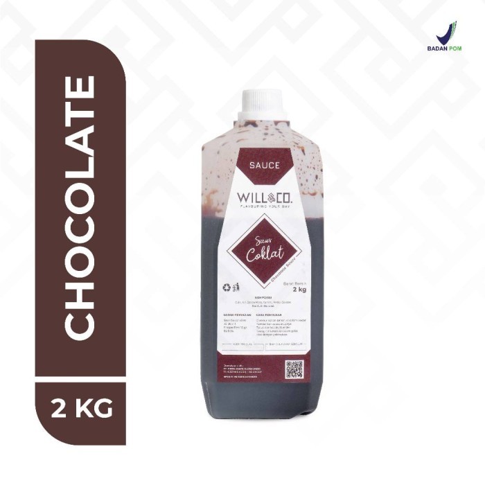 

Sauce Chocolate Premium Will&Co saus coklat 2 L