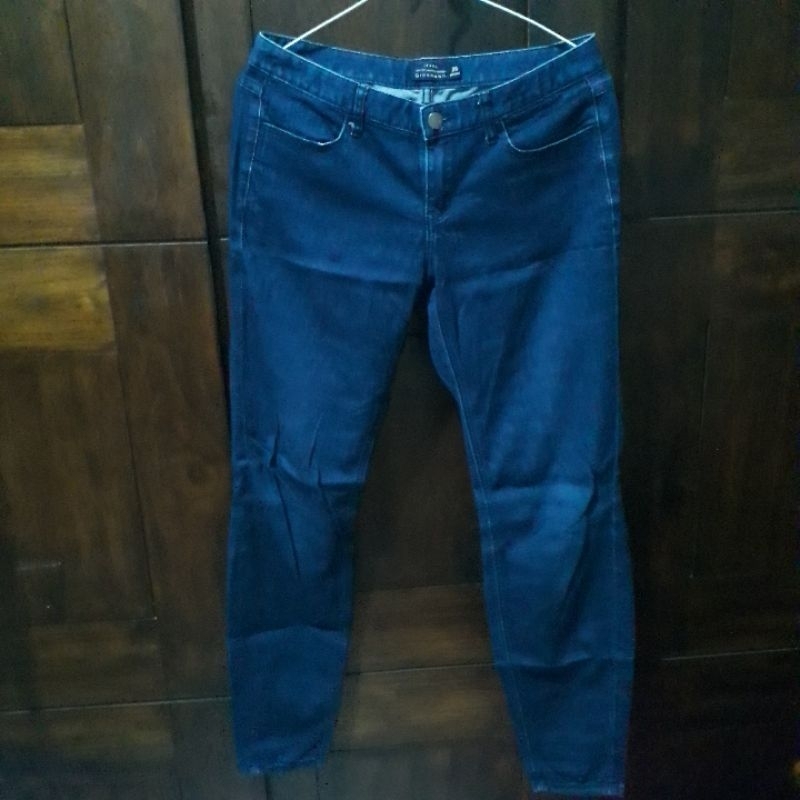 Celana Jeans Panjang Wanita Giordano Navy