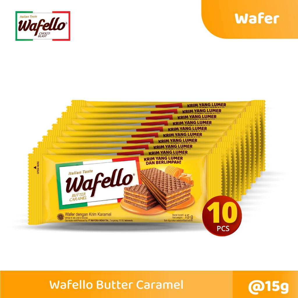 

Wafello Butter Caramel 10 Pcs @ 15 Gram