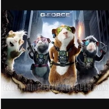 RARE = LANGKA Action Figure G FORCE Ori DISNEY SET