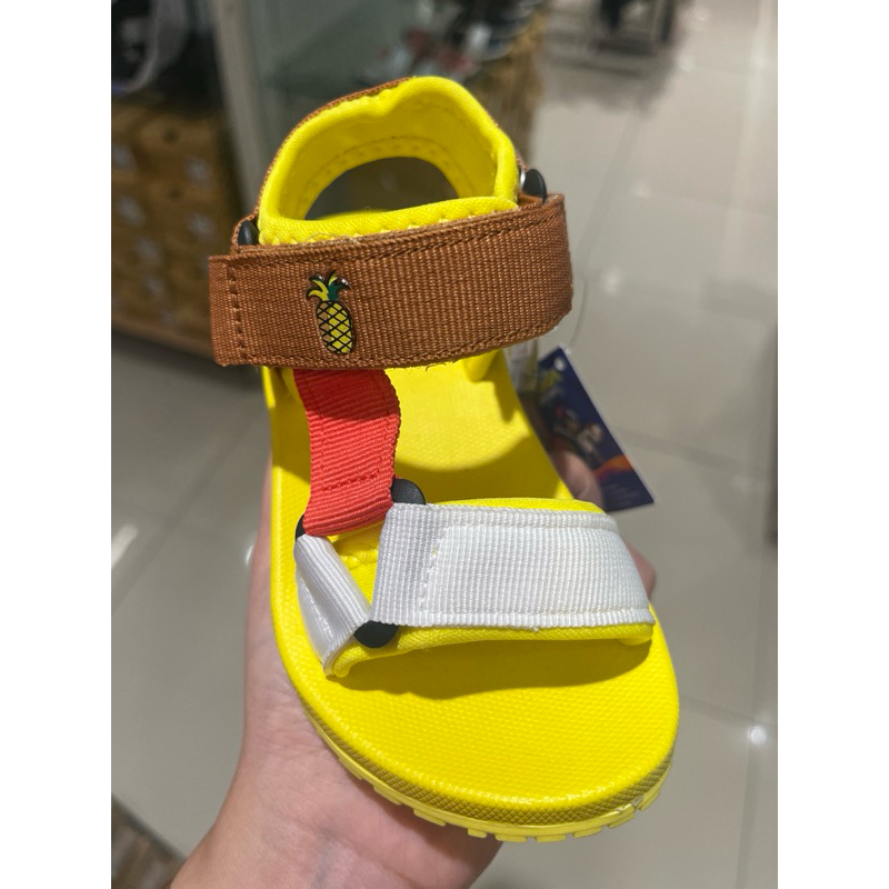 sepatu sandal anak jackson x spongebob ori