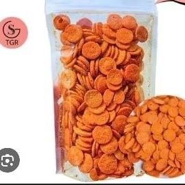 

KRUPUK SOSIS HOT (PEDAS DAUN JERUK)