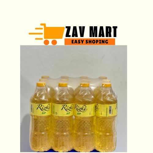 minyak goreng murah minyak rizki 1krat 850ml isi 12