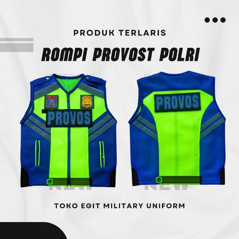 rompi double mesh provost - rompi provost jalamesh - rompi provost polri