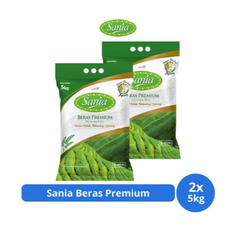 

Beras sania kemasan 5kg