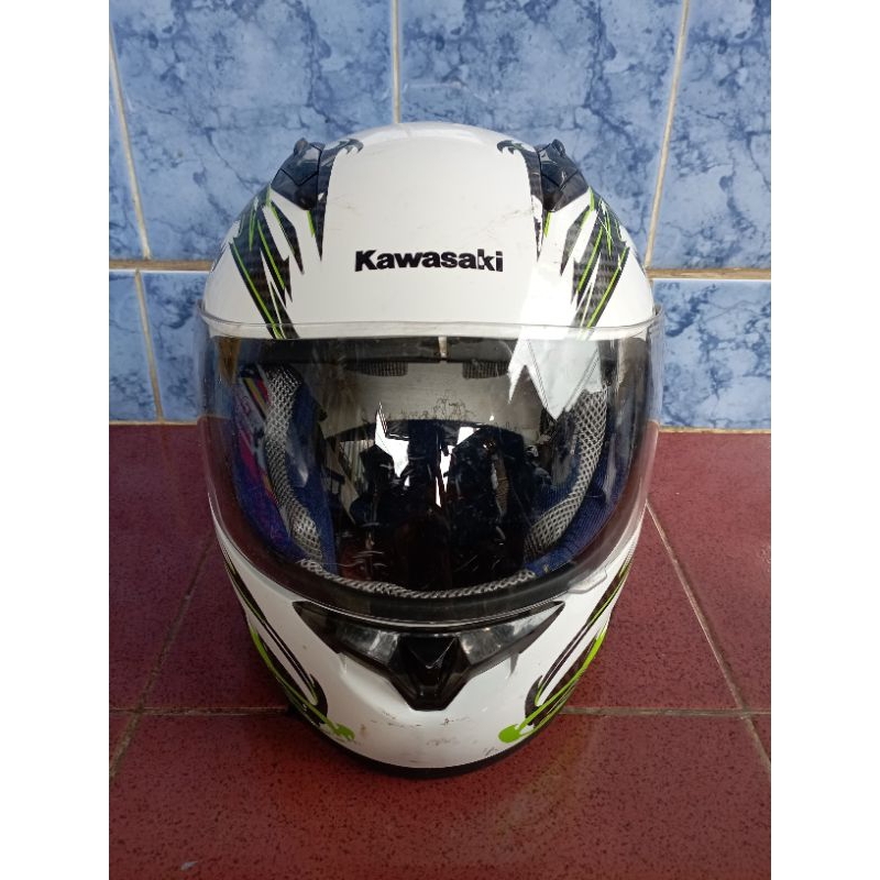 TEMURAHHELM KAWASAKI NINJA RR/HELM ORIGINAL NINJA/HELM NINJA R ORIGINAL/HELMEAT/HELM FULLFACE