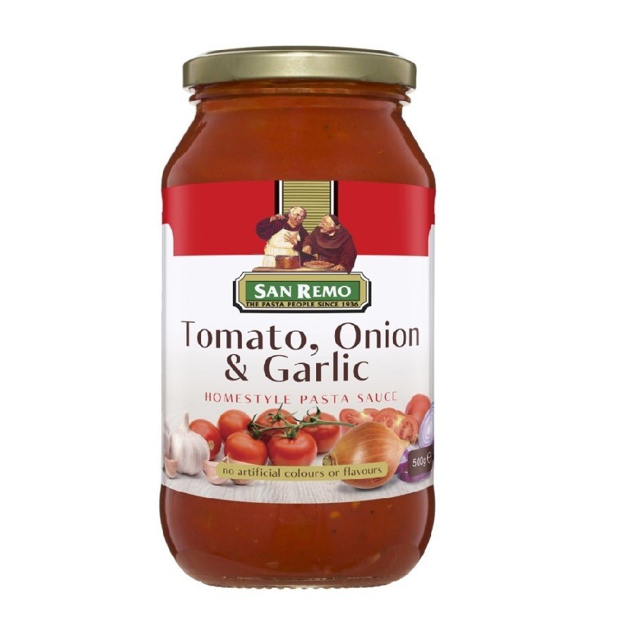

saus tomato onion garlic san remo 500