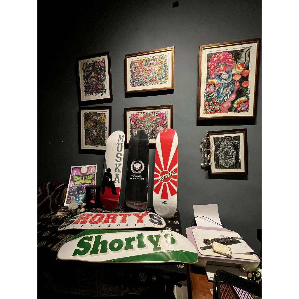 SHORTY'S Skateboard. MADE IN USA. Deck Skateboard Impor. Papan Skateboard. Asli dan Original.