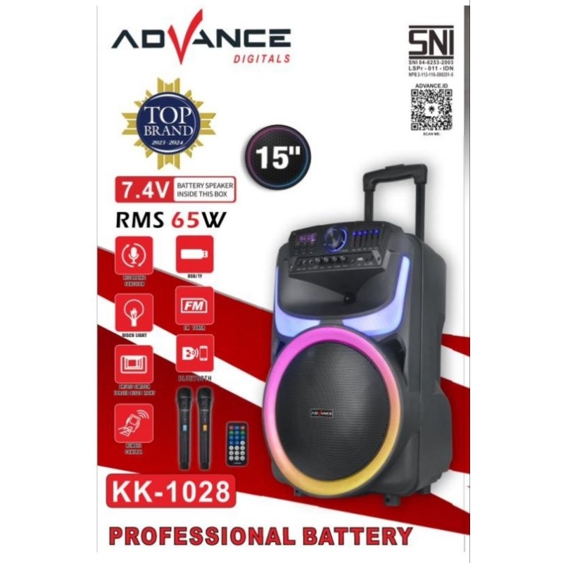 SPEAKER ADVANCE KK 1028 15inch