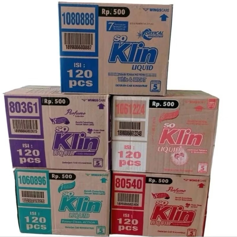SO KLIN LIQUID 1 DUS// ISI 120 SASCET// NETTO 20ml