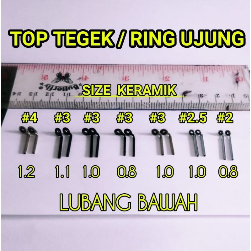 TOP TEGEK / RING UJUNG / TOP RING TEGEK MICRO